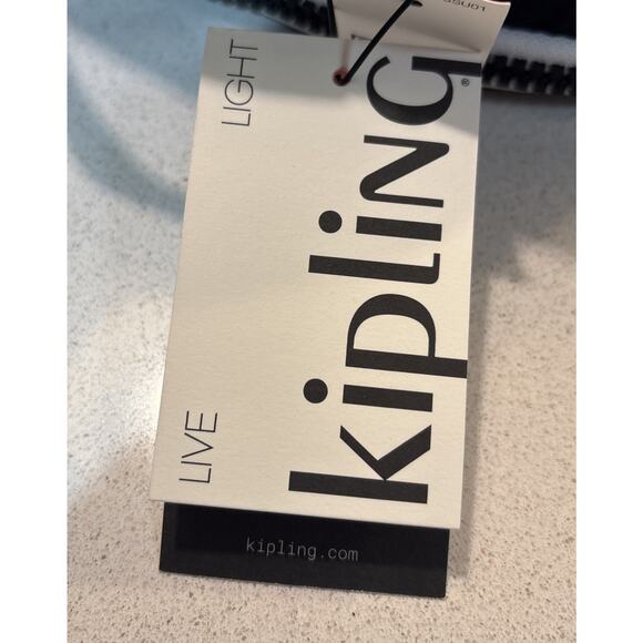 NWT Kipling Seoul Large Backpack True Black Rainbow Laptop Protection Authentic - Picture 7 of 12